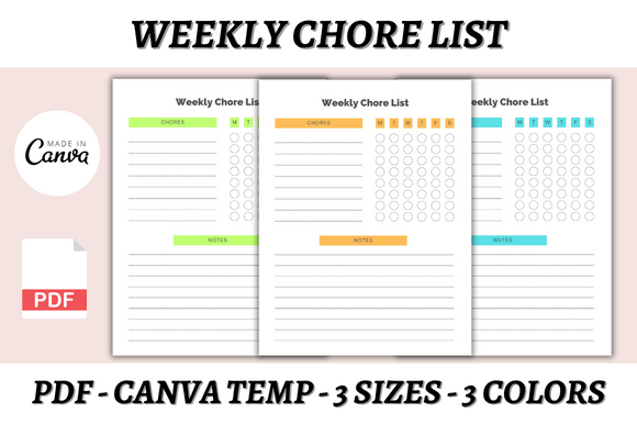 Canva List Template