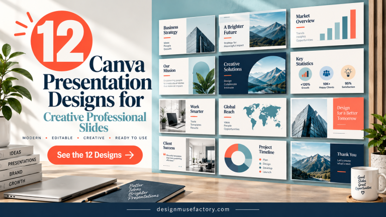 12 Best Canva Presentation Design Templates for Creative Professional Slides