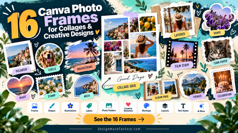 16 Best Canva Photo Frame Templates for Collages and Creative Designs