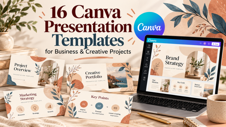 12 Best Canva Presentation Templates for Professional and Creative Slides